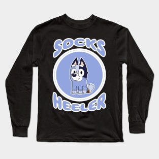 Socks Heeler Long Sleeve T-Shirt